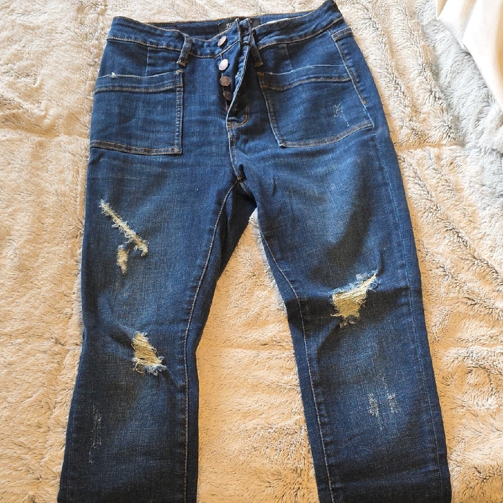 Judy Blue Dark Blue Skinny Jeans